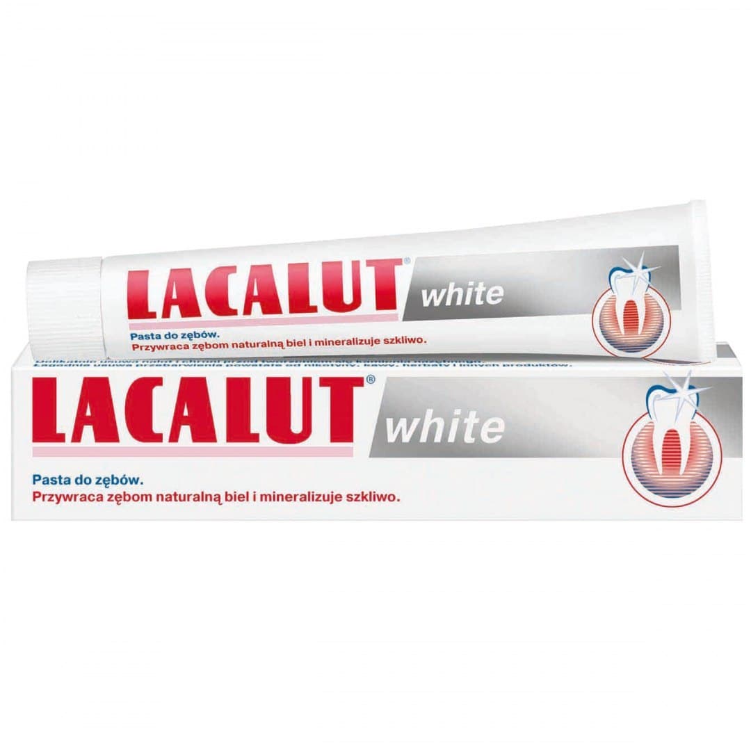 

Lacalut Pasta do zębów White wybielająca 75ml