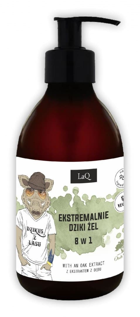 

LaQ Żel pod prysznic dla mężczyzn 8w1 "Dzikus z lasu" 300ml