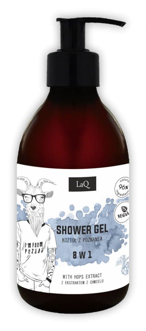 

LaQ Żel pod prysznic dla facetów 8w1 300ml
