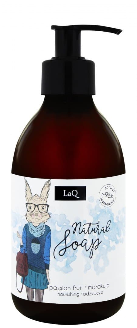 

LaQ Mydło naturalne odżywcze w płynie Marakuja 300ml