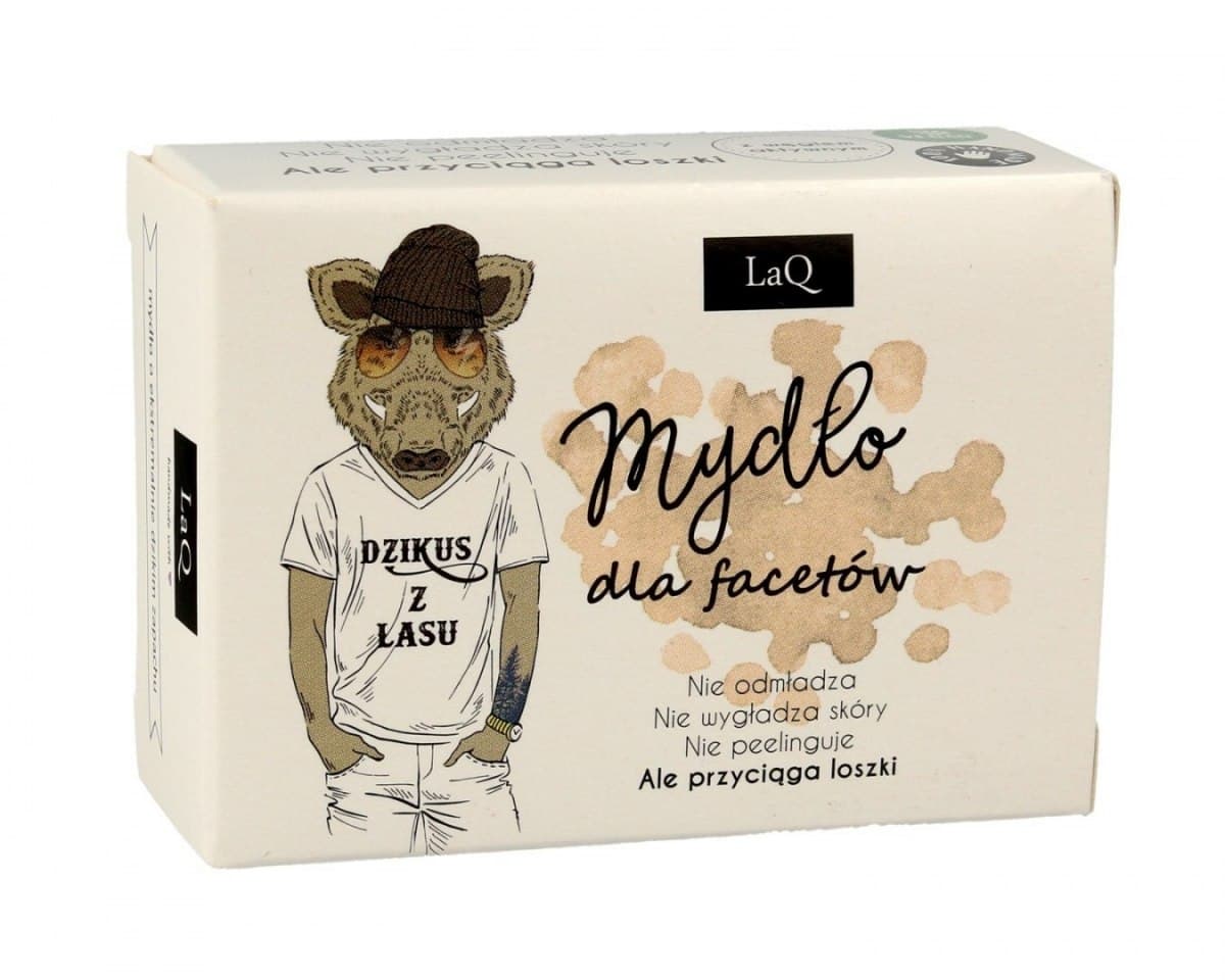 

LaQ Mydło w kostce dla facetów Dzikus z Lasu 85ml