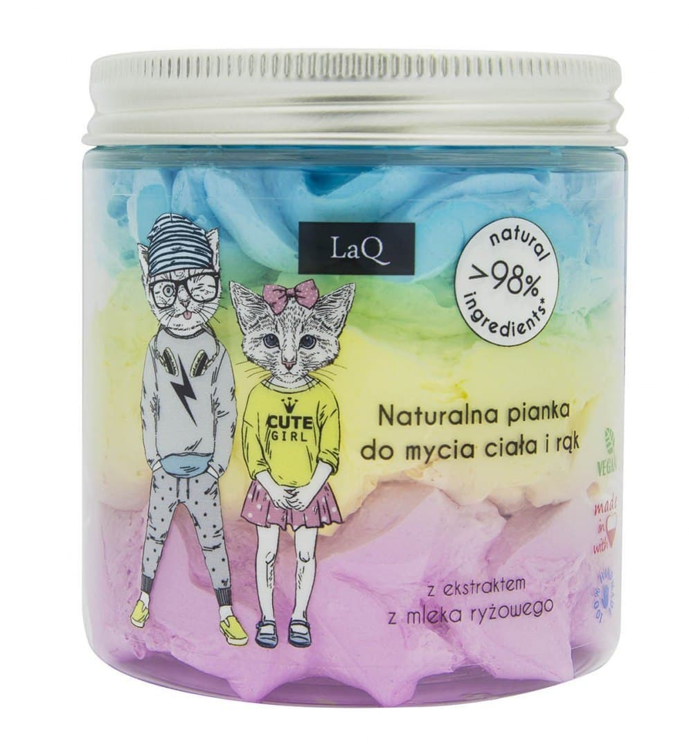 

LaQ Naturalna Pianka do mycia ciała i rąk dla dzieci 250ml