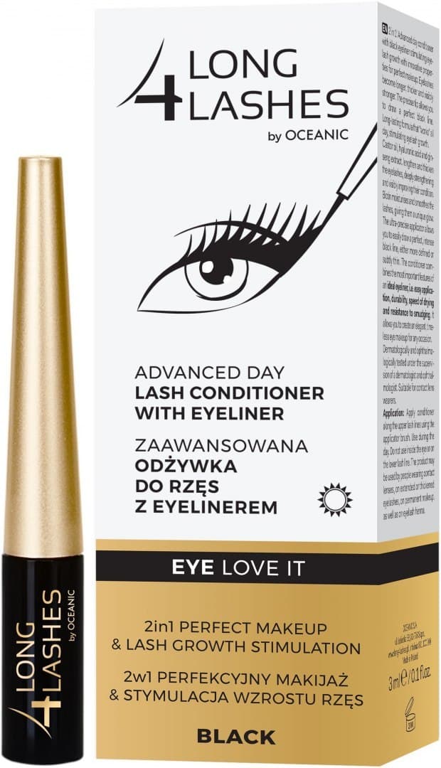 

Long 4 Lashes Zaawansowana Odżywka do rzęs z eyelinerem 3ml