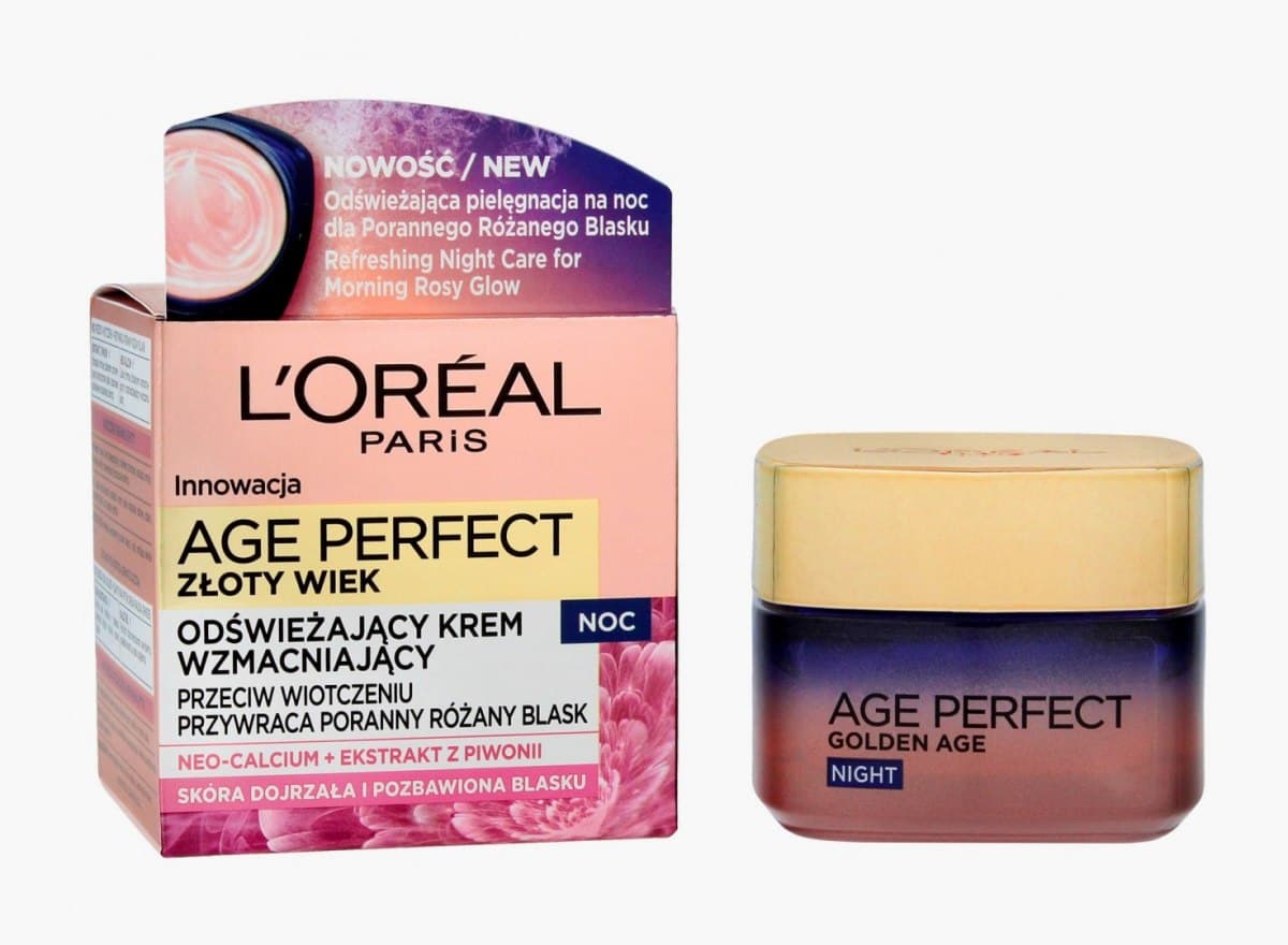 

Loreal Age Perfect 60+ Złoty Wiek Krem wzmacniający na noc 50ml