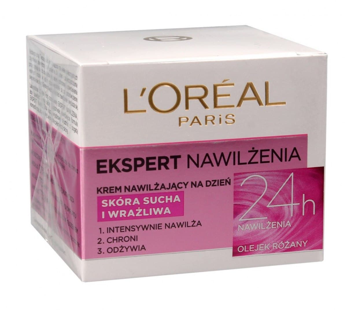 

Loreal Ekspert Nawilżenia 24H Krem na dzień nawilżający do cery suchej i wrażliwej 50ml