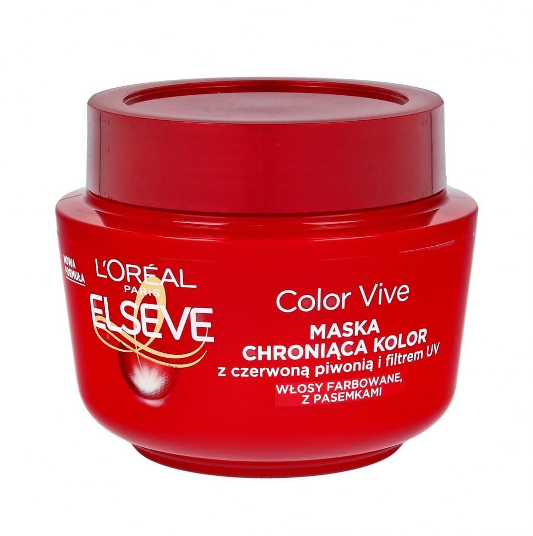 

Loreal Elseve Color z filtrem UV Maseczka do włosów farbowanych 300ml