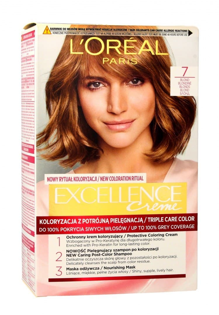 

Loreal Excellence Creme Krem koloryzujący 7 blond