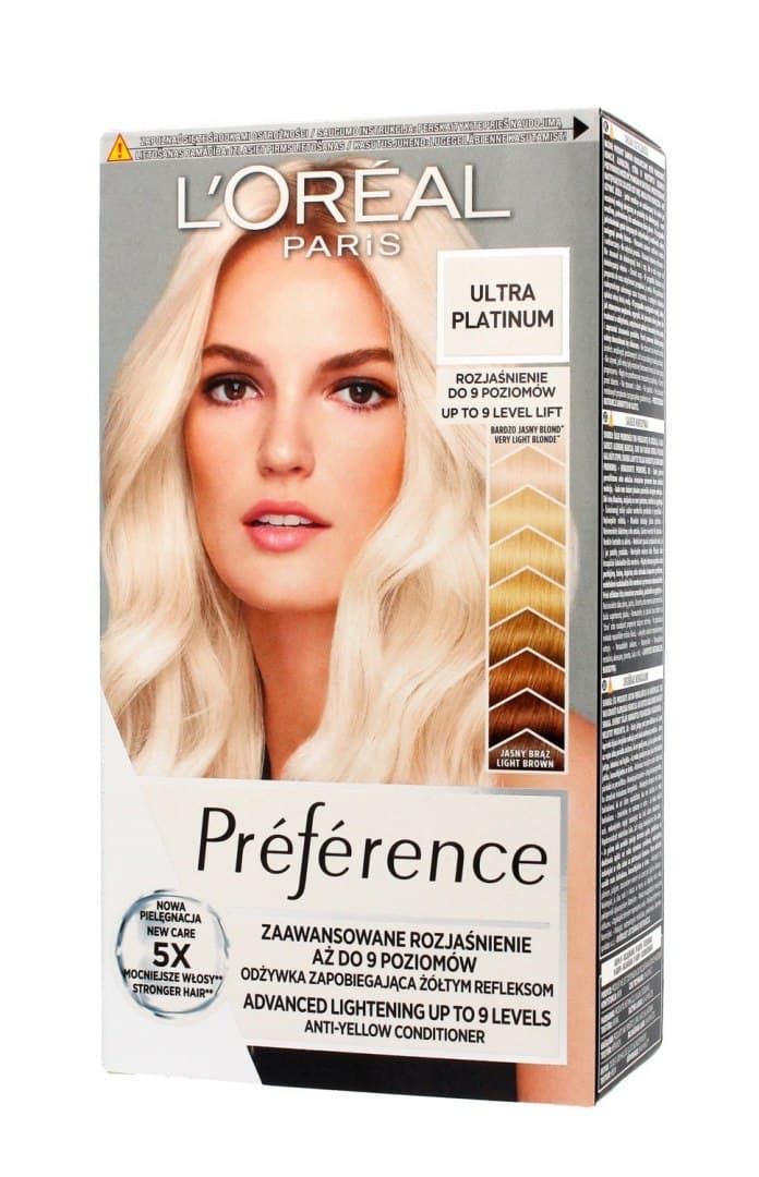 

Loreal Farba Recital Preference Extreme Platinium