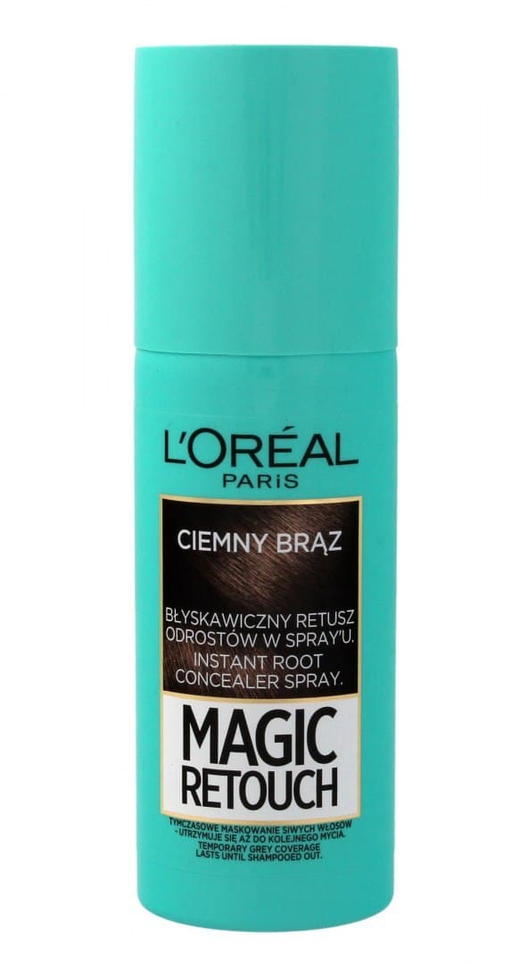 

Loreal Magic Retouch Spray do retuszu odrostów nr 2 Ciemny Brąz 75ml
