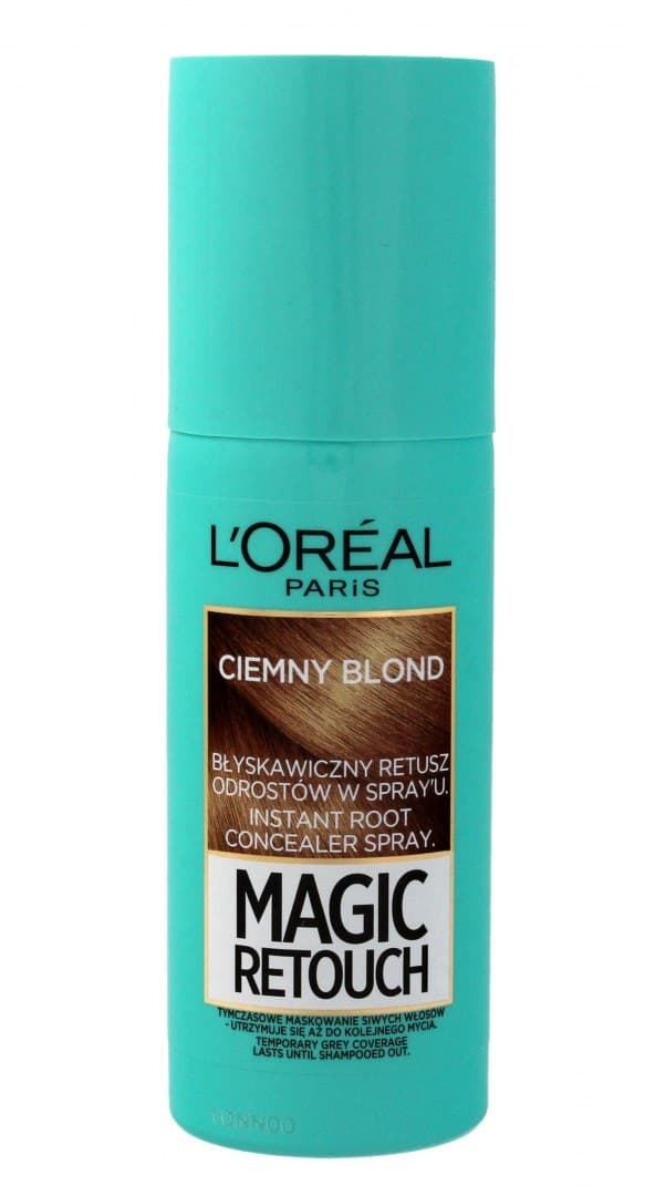 

Loreal Magic Retouch Spray do retuszu odrostów nr 4 Ciemny Blond 75ml