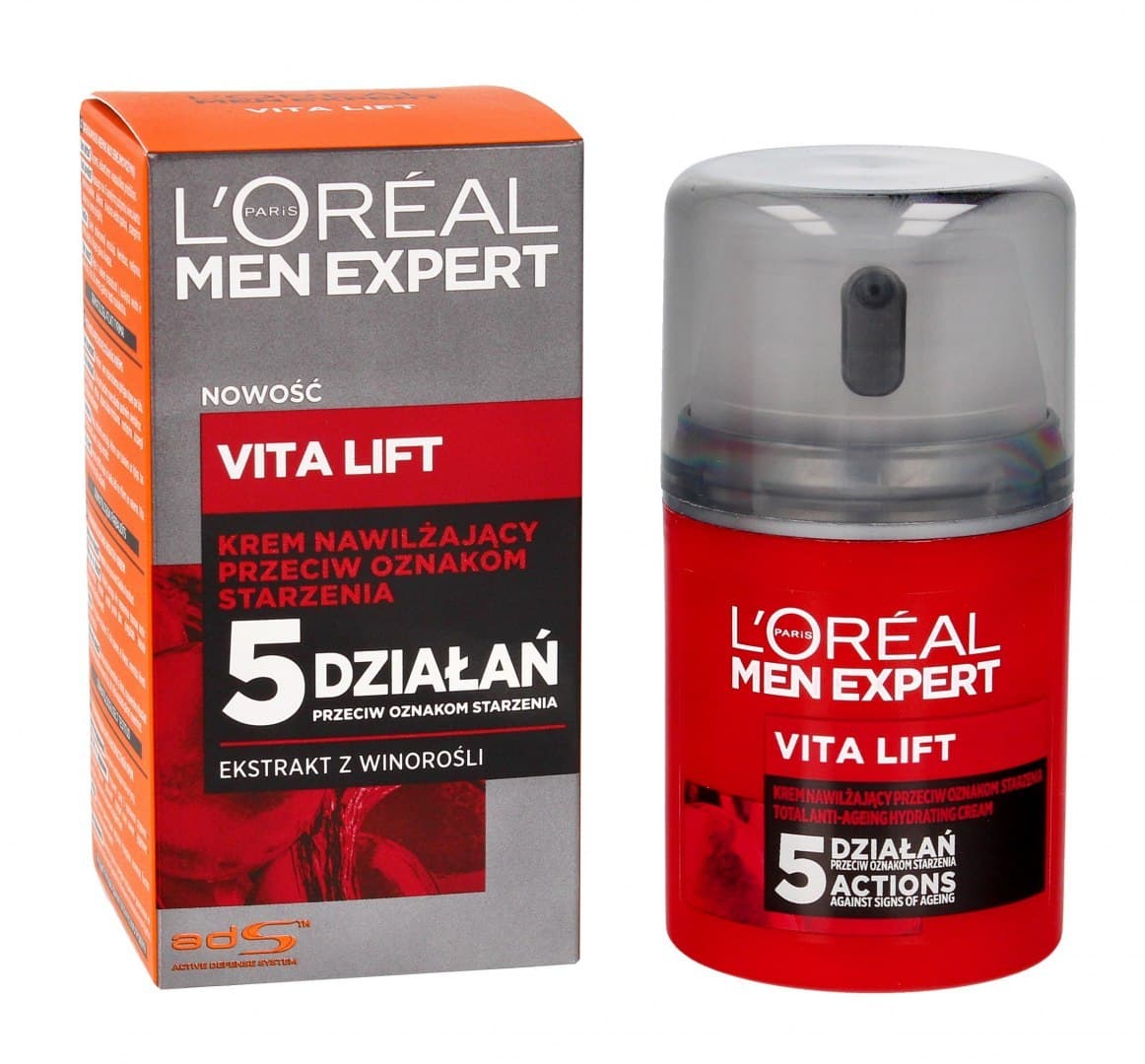 

Loreal Men Expert Vita Lift "5" Krem do twarzy przeciw starzeniu 40+ 50 ml