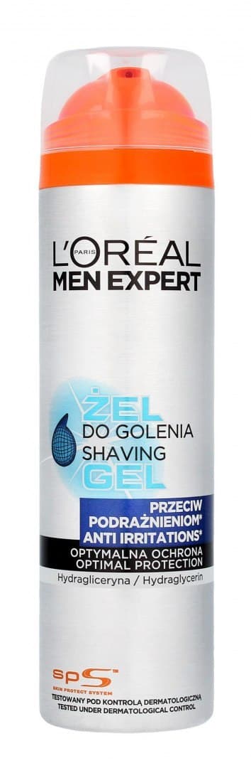 

Loreal Men Expert Żel do golenia przeciw podrażnieniom 200ml
