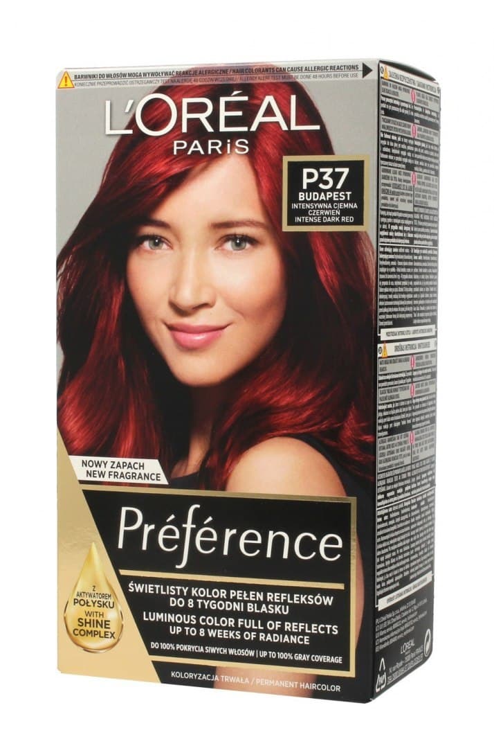 

Loreal Feria Preference Intensywna Ciemna Czerwień P37