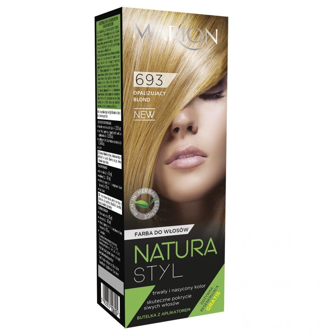 

Marion Farba do włosów Natura Styl nr 693 opalizujący blond