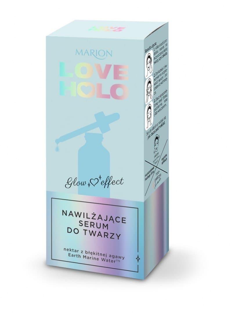 

Marion Love Holo Serum do twarzy nawilżające Glow Effect 20ml