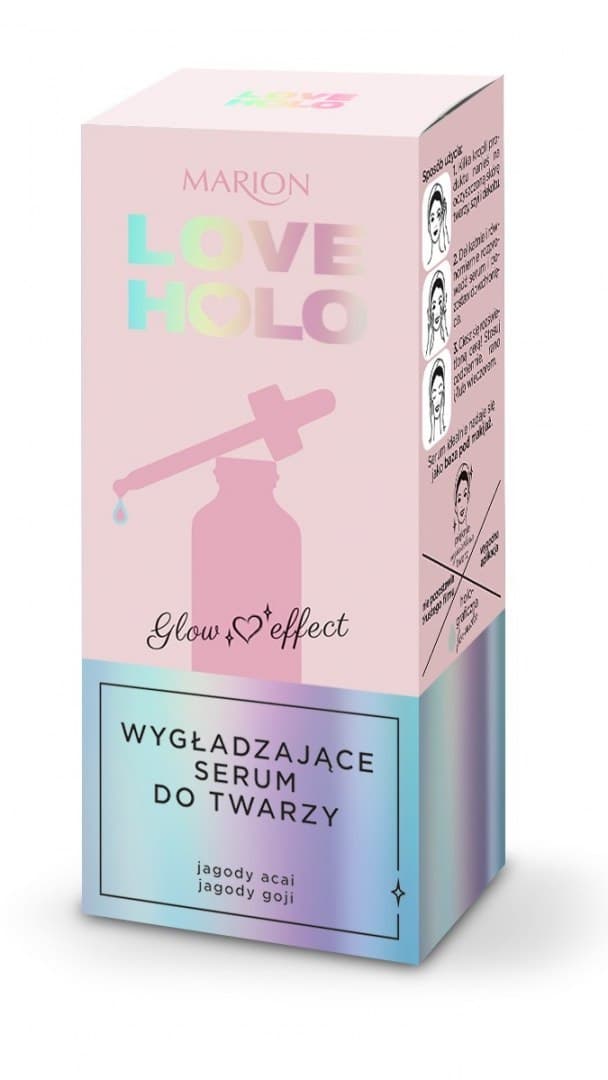 

Marion Love Holo Serum do twarzy wygładzające Glow Effect 20ml