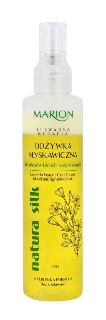 

Marion Natura Silk Błyskawiczna odżywka do włosów blond i rozjaśnionych 150ml