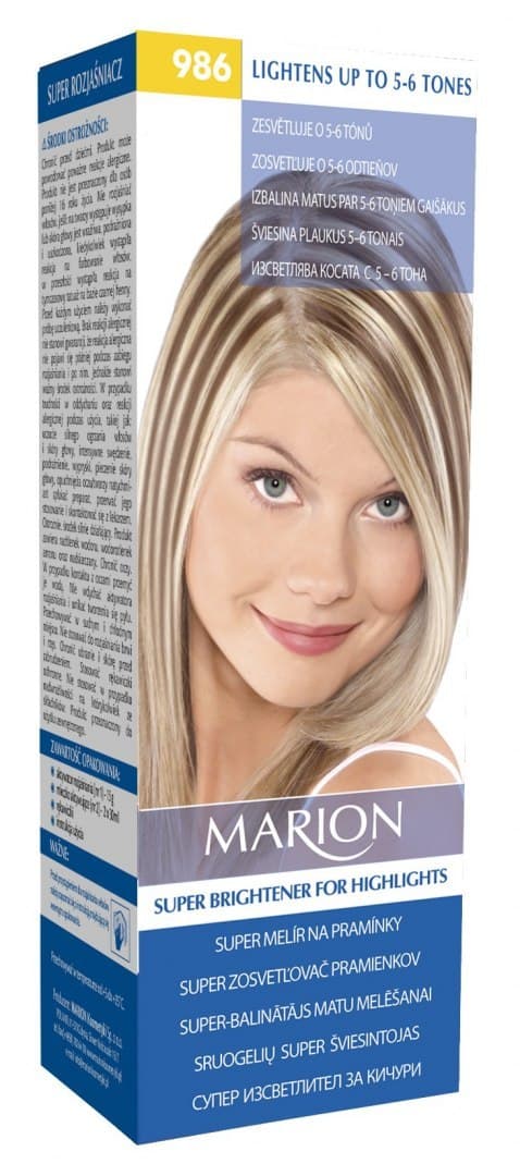 

Marion Rozjaśniacz Super do pasemek 5-6 tonów nr 986