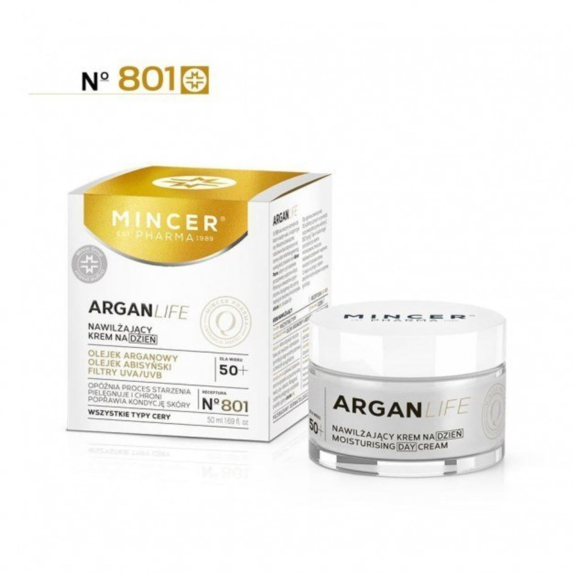

Mincer Argan Life Nawilżający krem na dzień 50ml