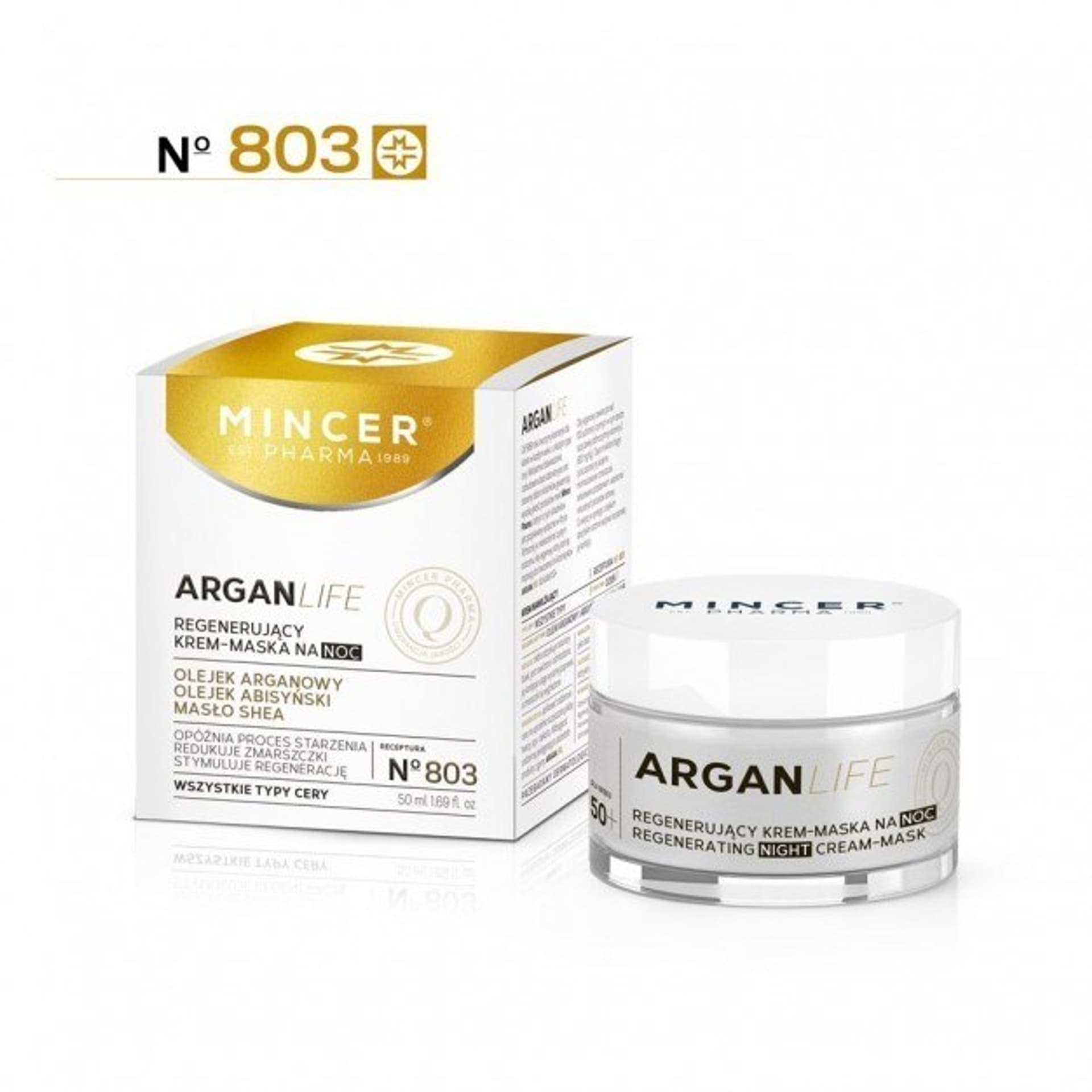 

Mincer Argan Life Regenerujący krem - maska na noc