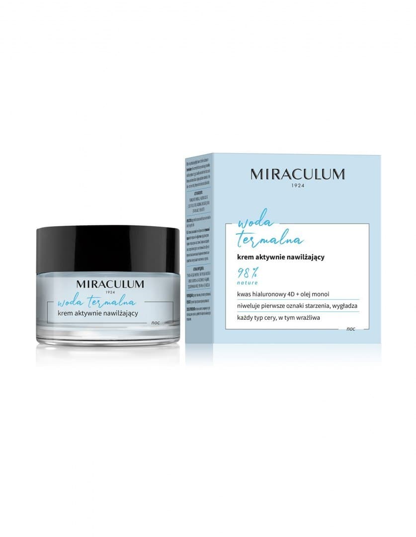 

Miraculum Woda Termalna Krem aktywnie nawilżający na noc 50ml