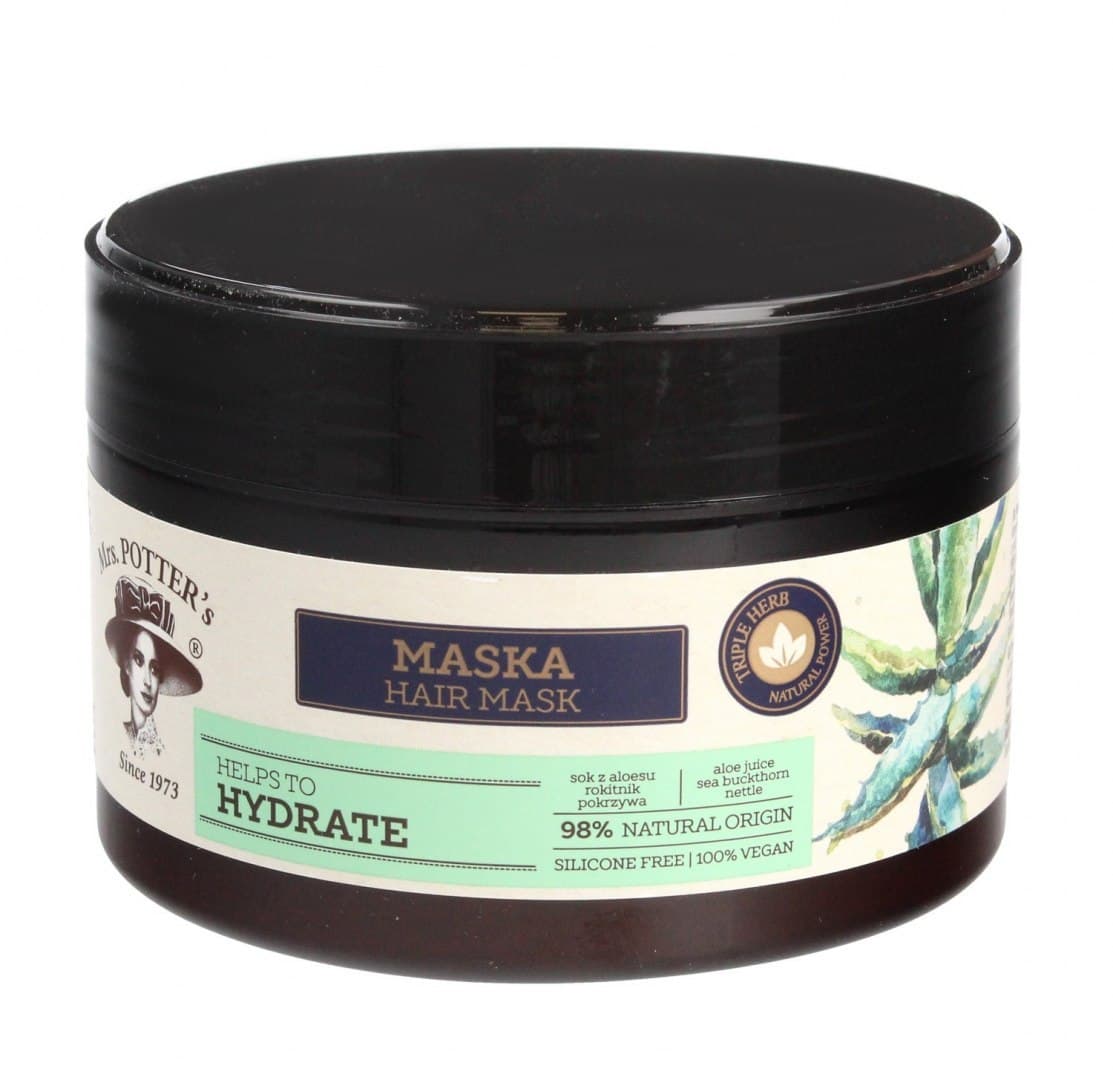 

Mrs Potters Triple Herb Maska do włosów suchych Hydrate 230ml