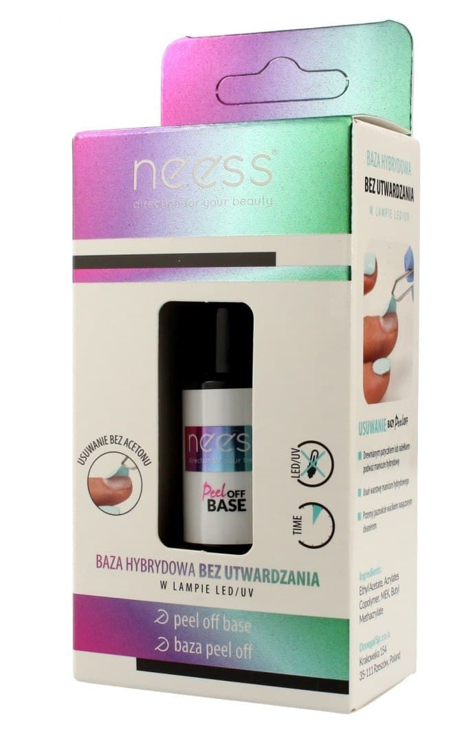 

NEESS Baza do lakieru hybrydowego Peel-off 4 ml