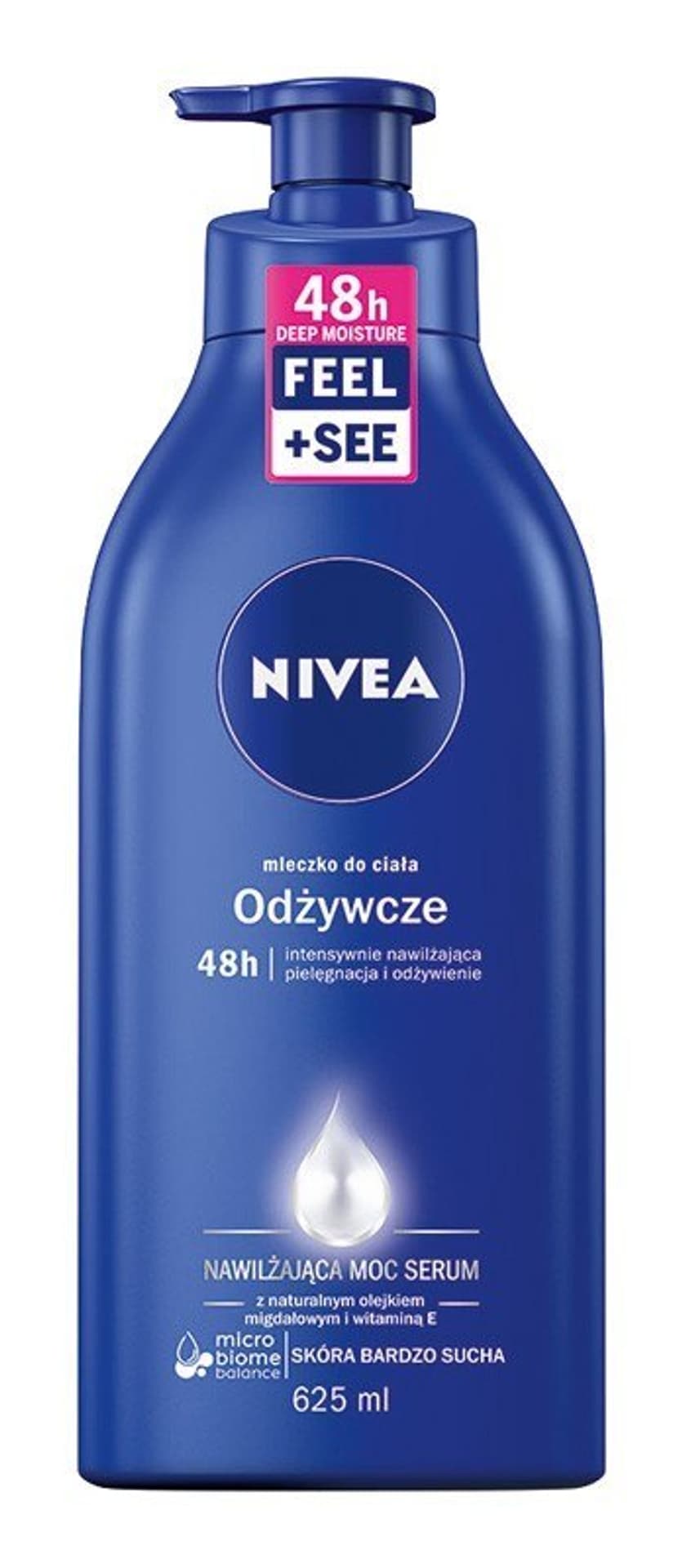 

Nivea Body Mleczko do ciała odżywcze - pompka 625ml