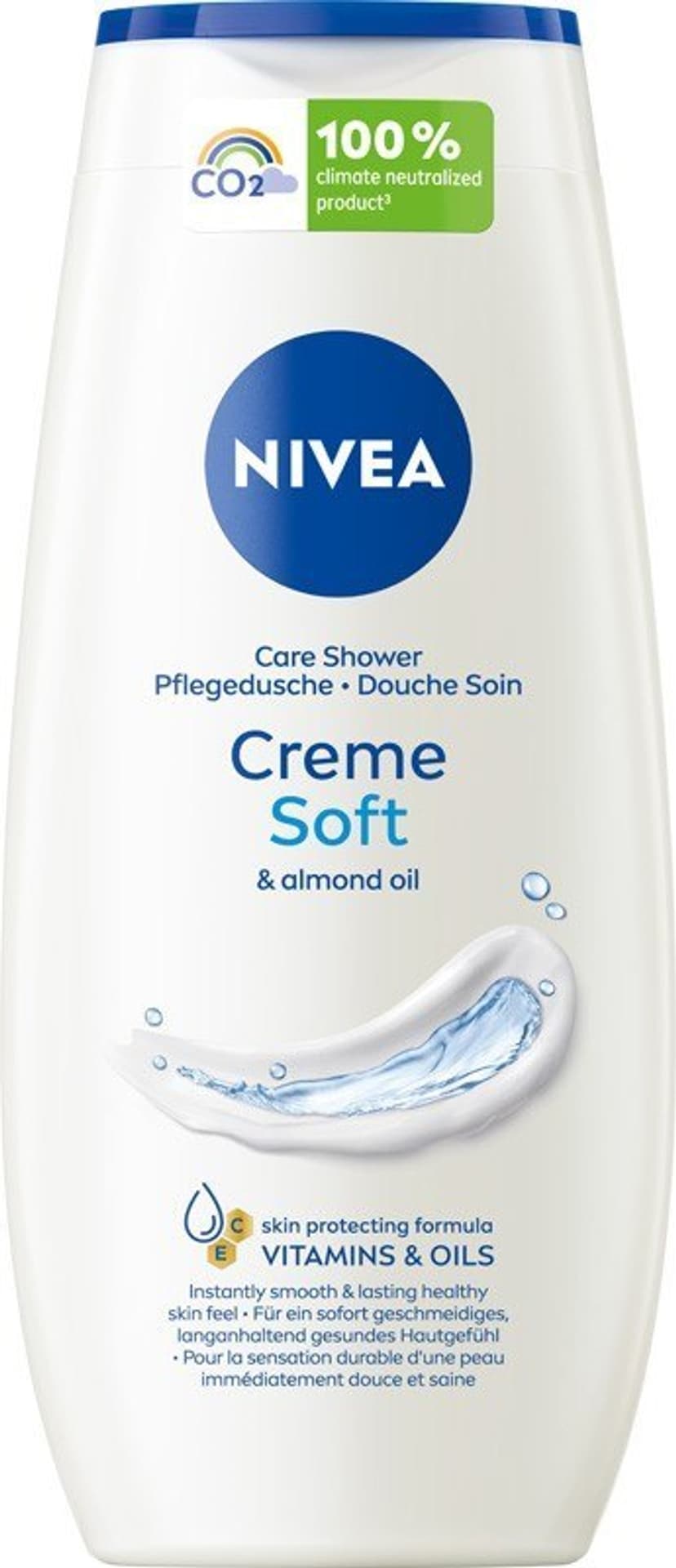 

Nivea Cream Soft Kremowy Żel Pod Prysznic z Olejkiem Migdałowym 250ml