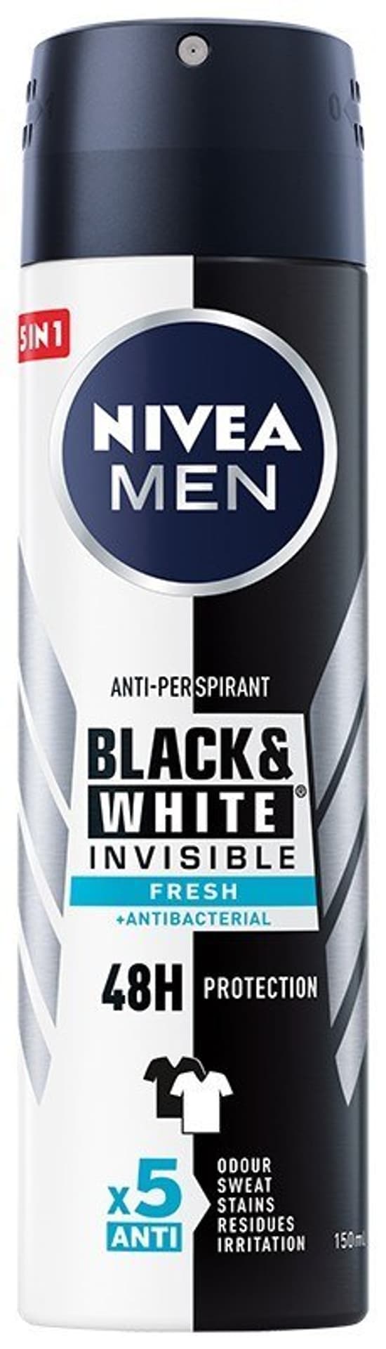 

Nivea Dezodorant INVISIBLE FRESH spray męski 150ml