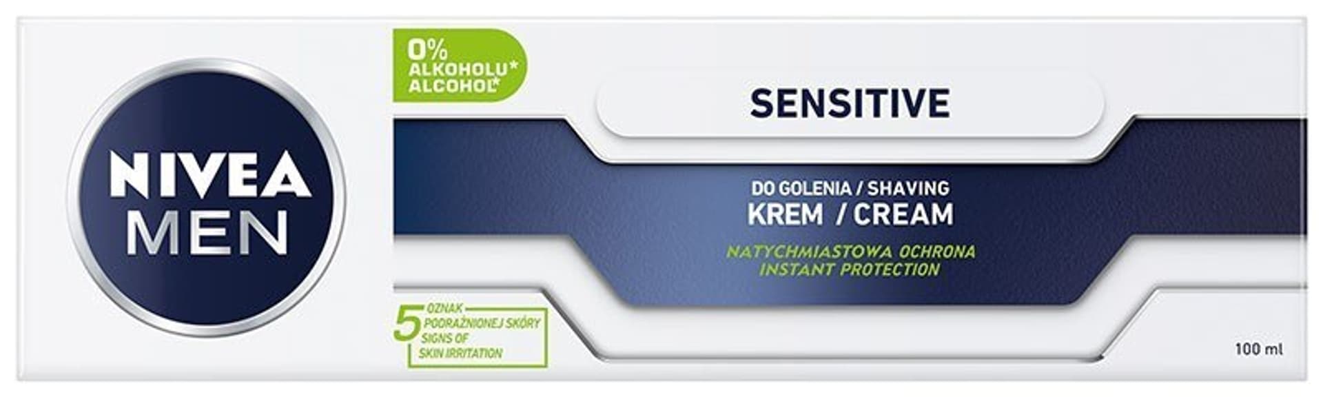 

Nivea FOR MEN Krem do golenia Sensitive 100ml