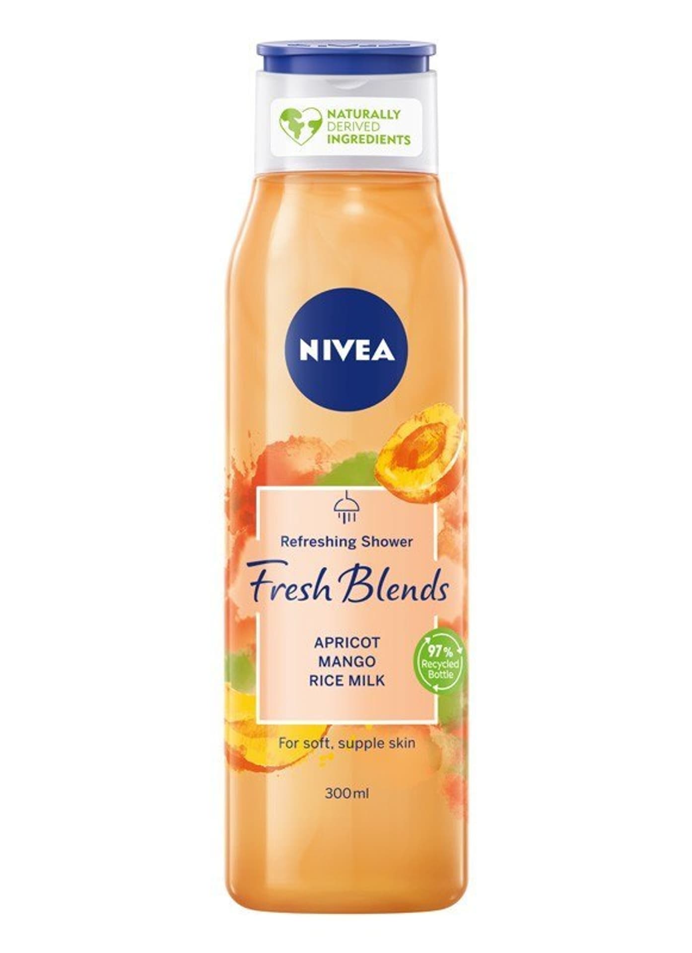 

Nivea Fresh Blends Żel pod prysznic odświeżający Morela & Mango & Mleczko Ryżowe 300ml