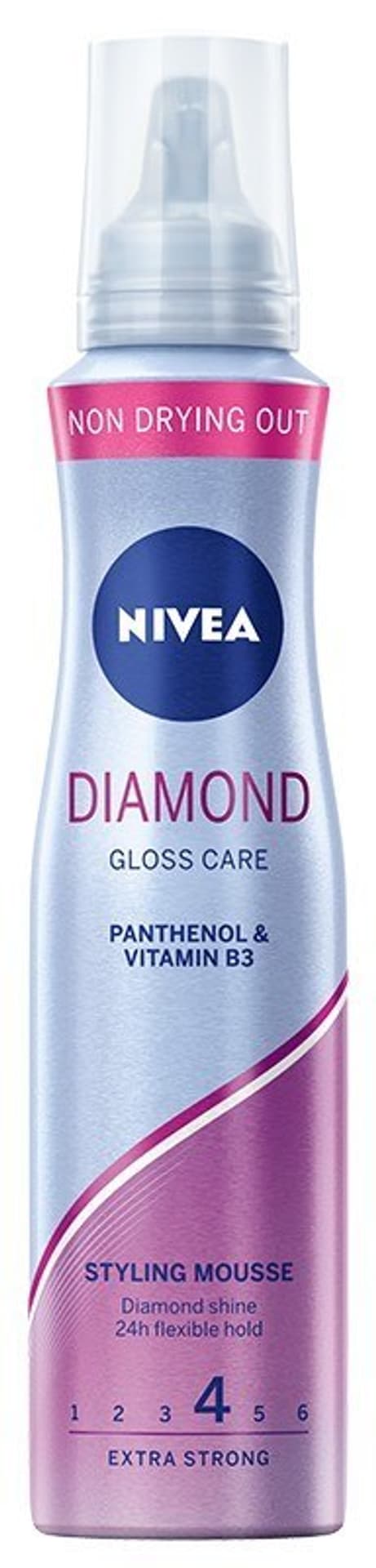 

Nivea Hair Care Styling Pianka do włosów Diamond Gloss Care 150ml