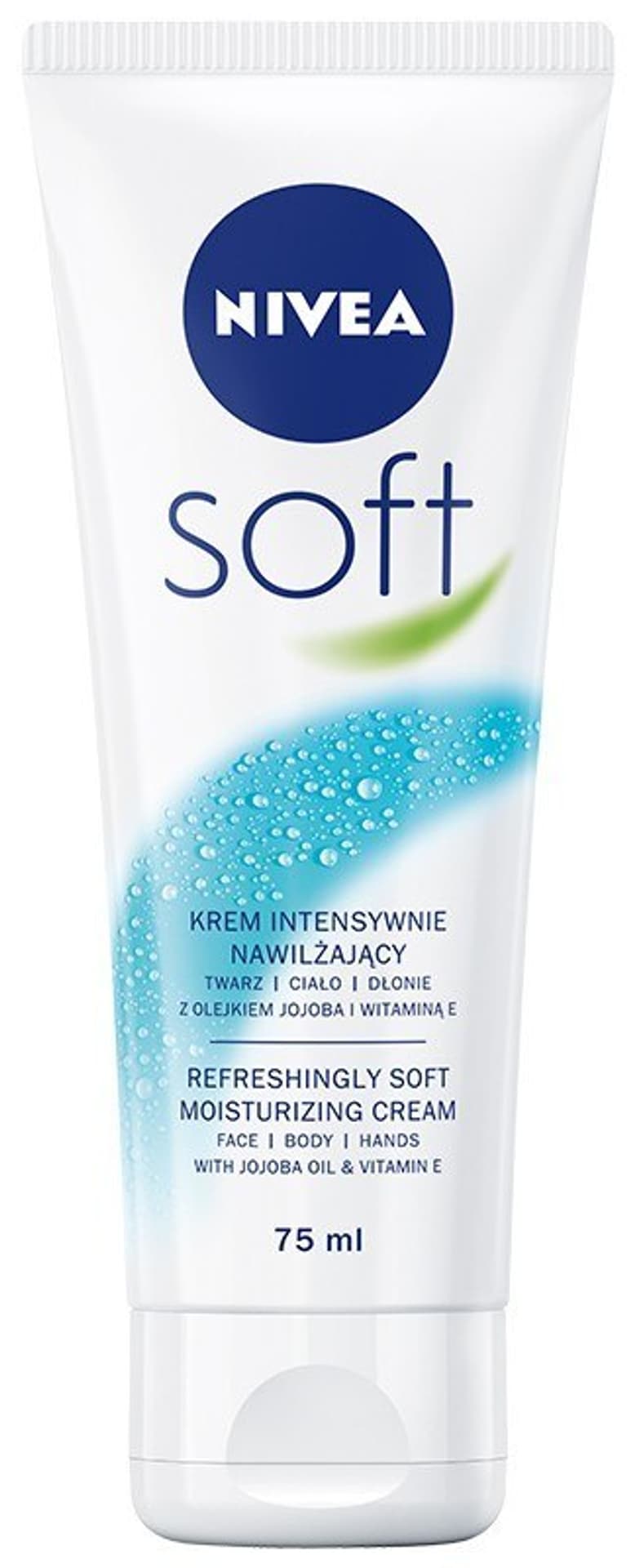 

Nivea Krem Soft Intensywnie Nawilżający Twarz Ciało Dłonie 75ml