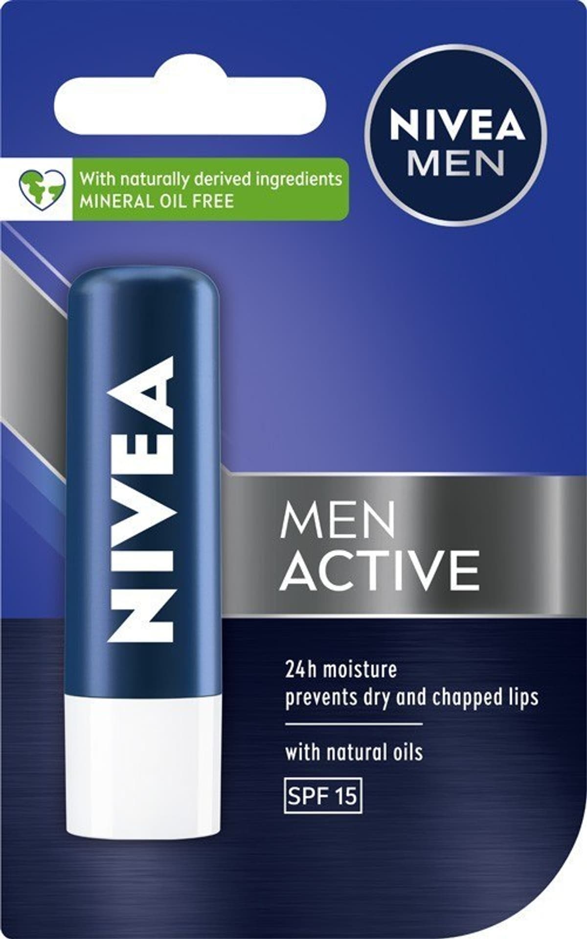 

Nivea Lip Care Pomadka ochronna ACTIVE CARE for men 4.8g