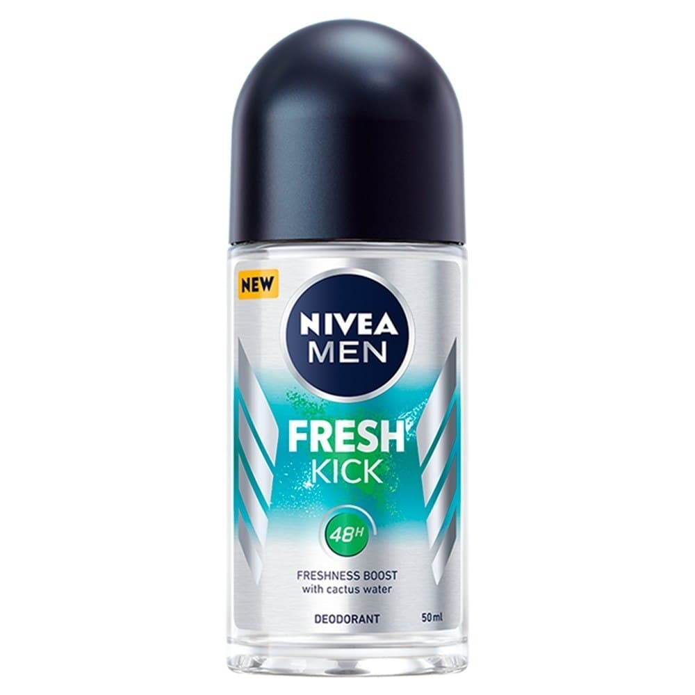 

Nivea*DEO Roll-on męski FRESH KICK 83218&