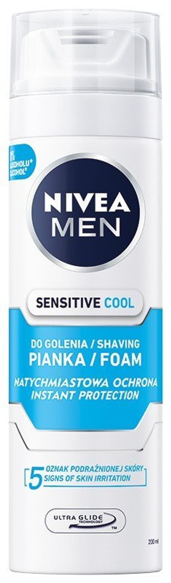 

Nivea MEN Pianka do golenia SENSITIVE COOL