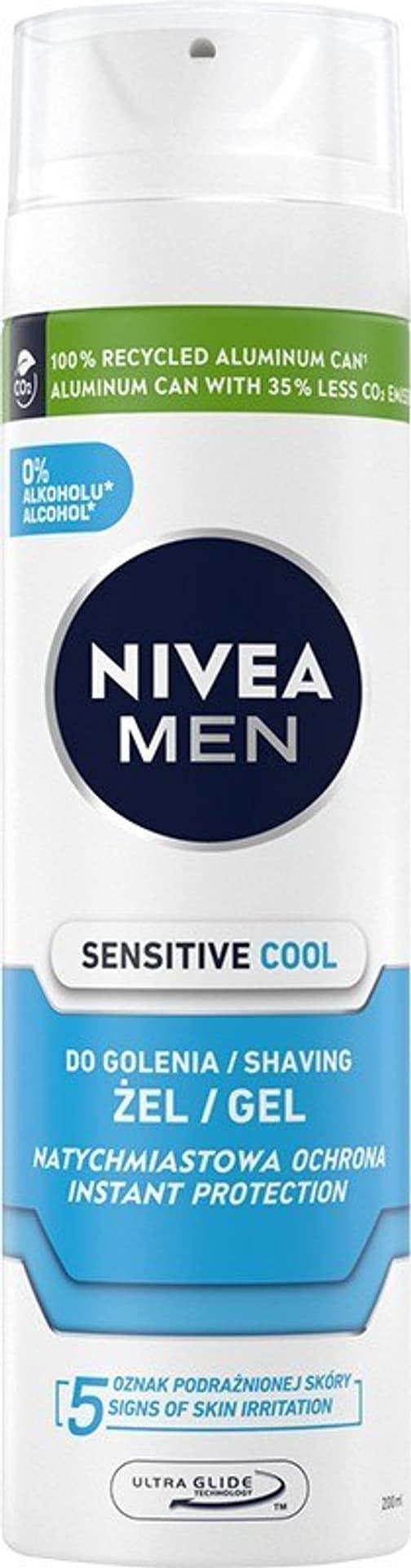 

Nivea MEN Żel do golenia chłodzący Sensitive 200ml