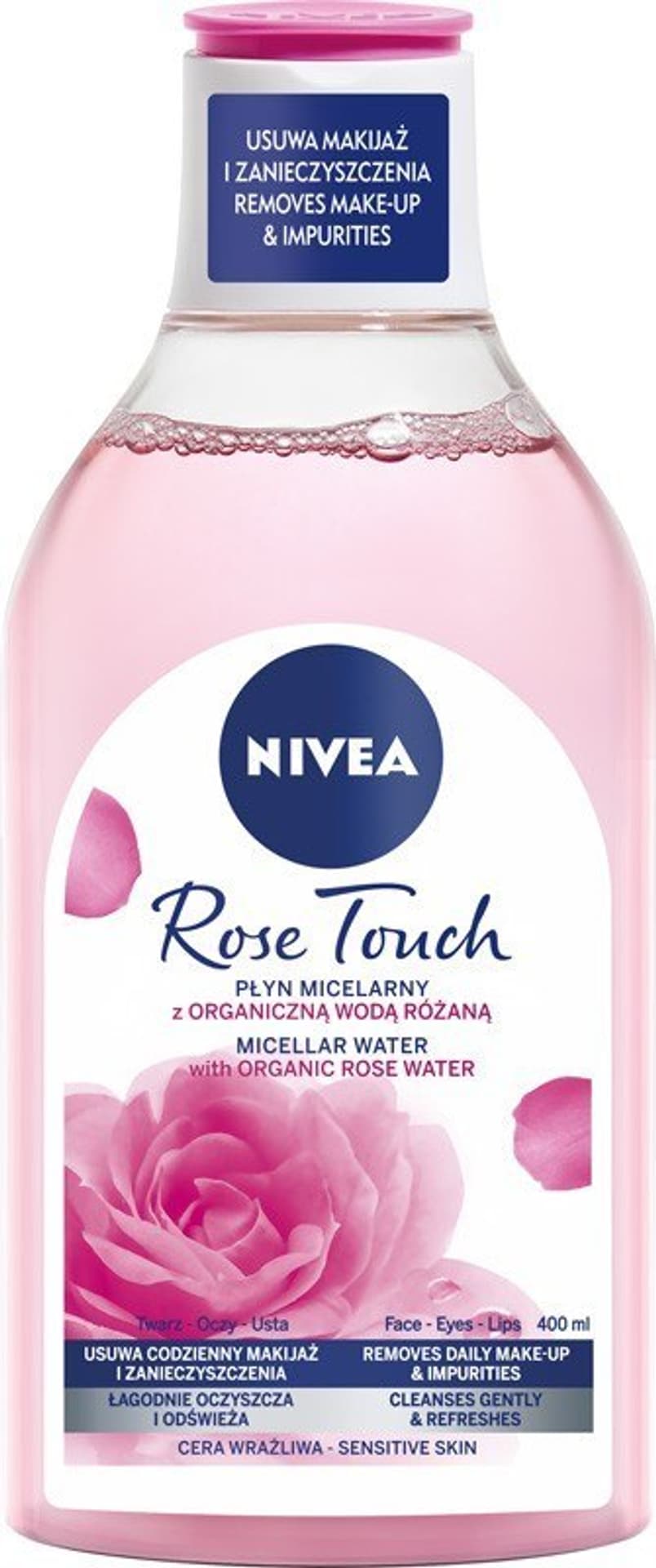 

NNivea Rose Touch Płyn micelarny z organiczną wodą różaną 400 ml