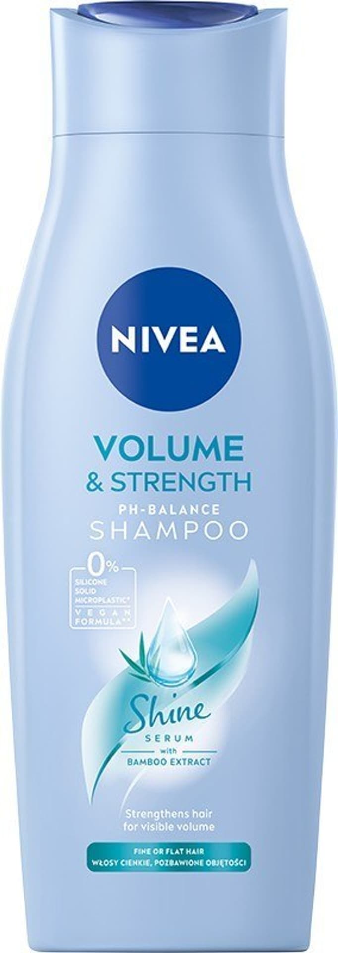 

Nivea Szampon do włosów cienkich i bez objętości Volume & Strenght 400ml