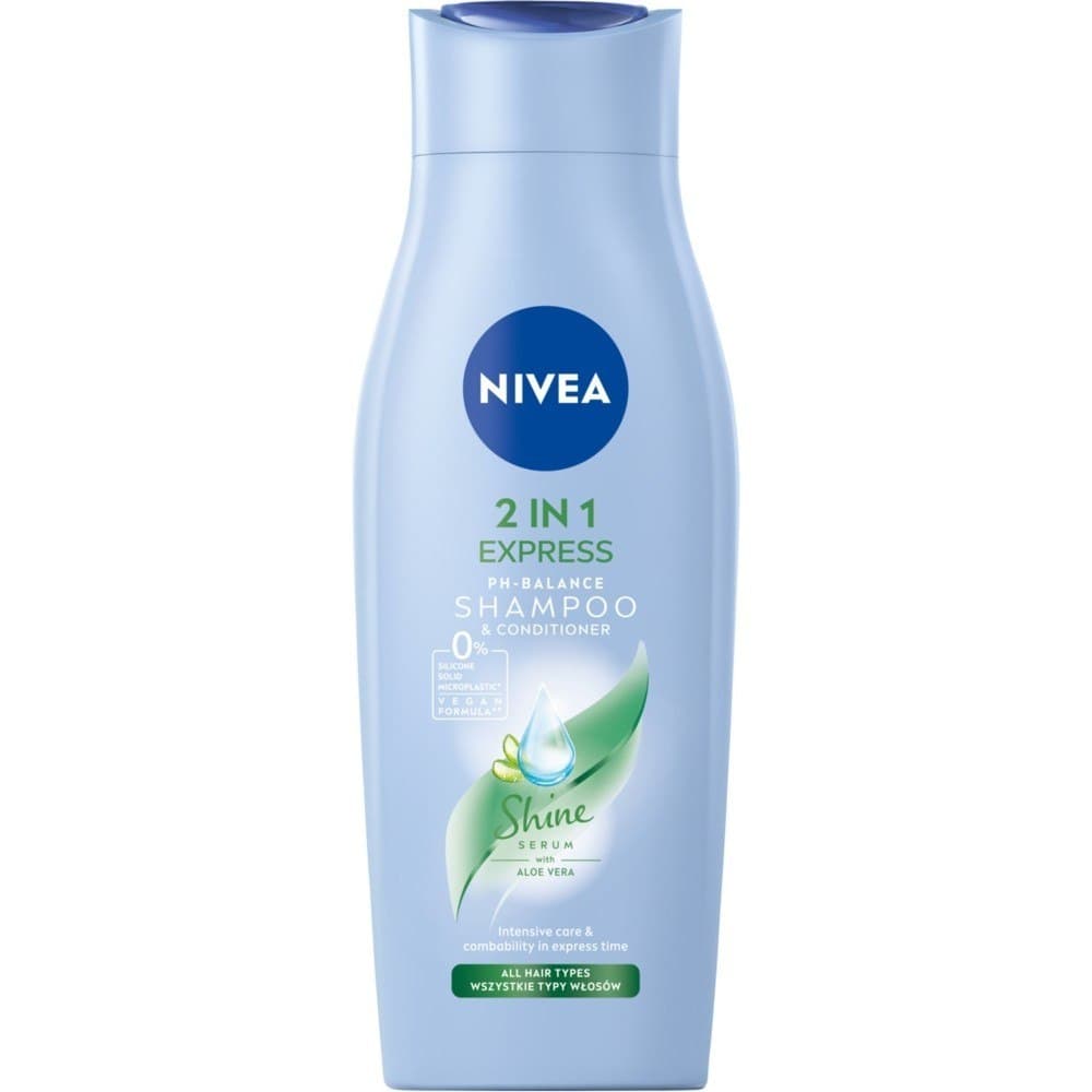 

Nivea Szampon łagodny z odżywką 2in1 EXPRESS 400ml