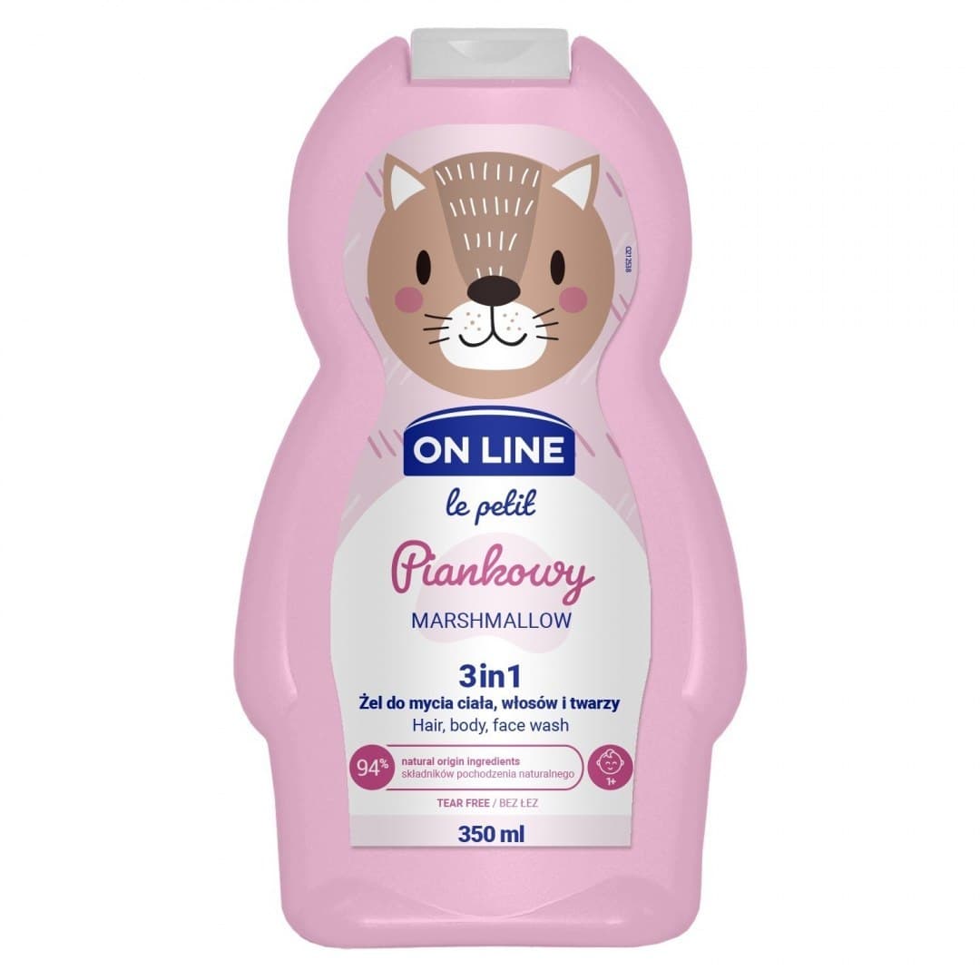 

On Line Kids Żel do mycia 3w1 Piankowy