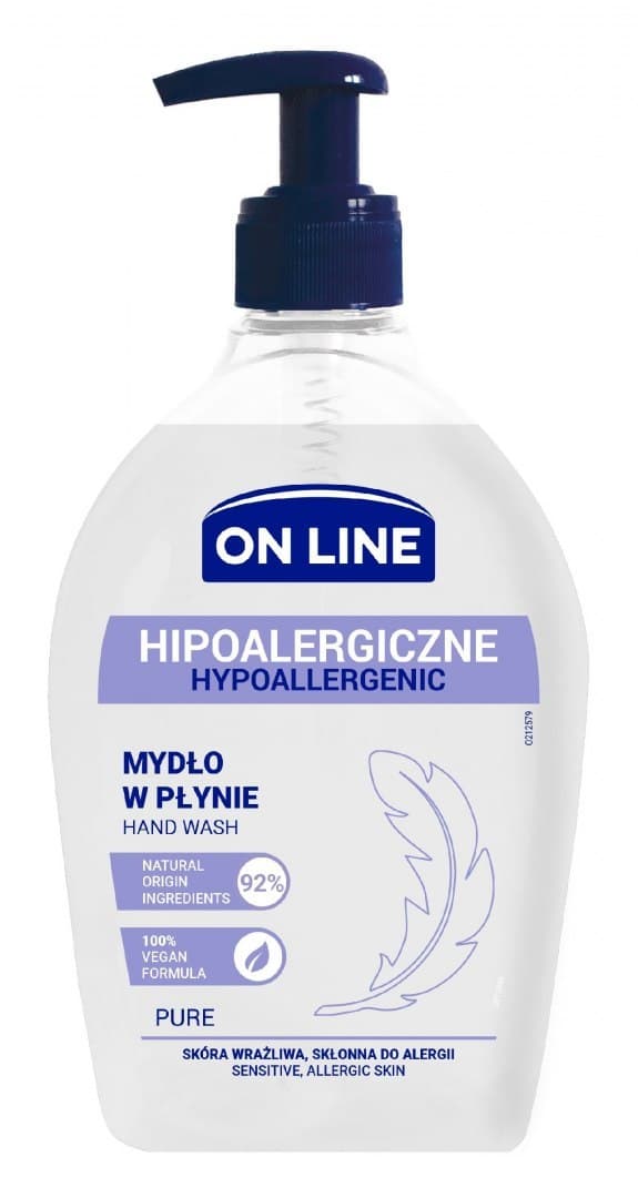 

On Line Mydło w dozowniku Hipoalergiczne Pure 500ml