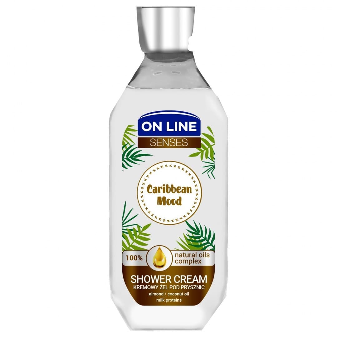 

On Line Senses Kremowy Żel pod prysznic Caribbean Mood 500ml