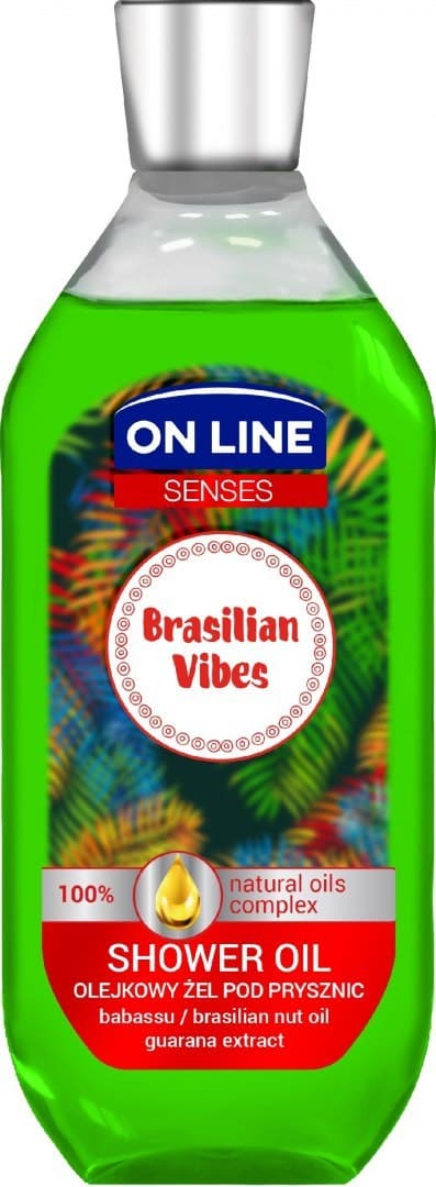 

On Line Senses Olejkowy Żel pod prysznic Brasilian Vibes 500ml
