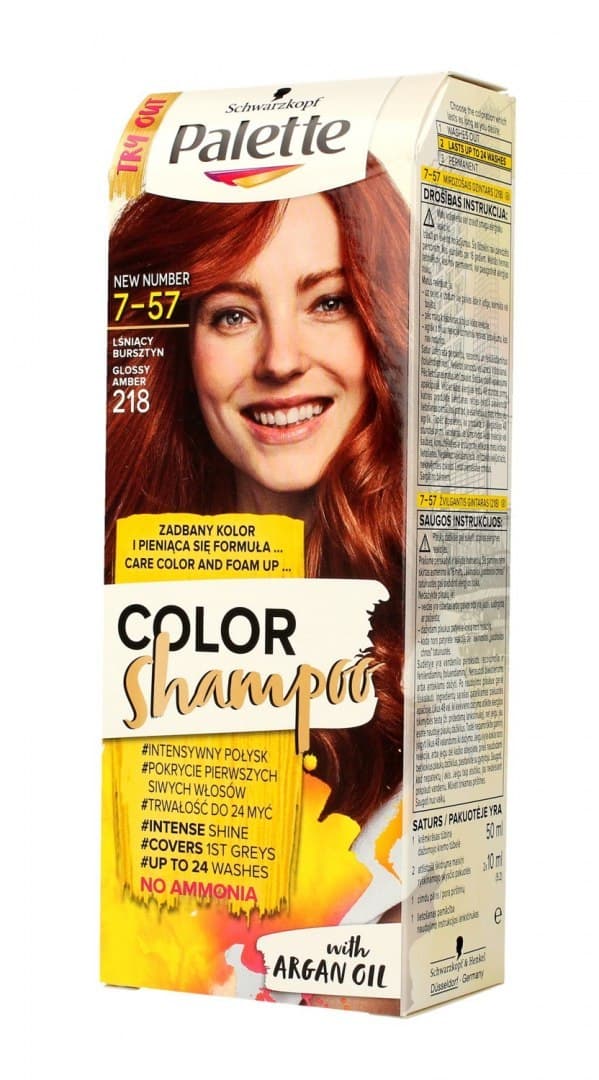 

Palette Color Shampoo Szampon koloryzujący nr 7-57 Lśniący Bursztyn 1op.