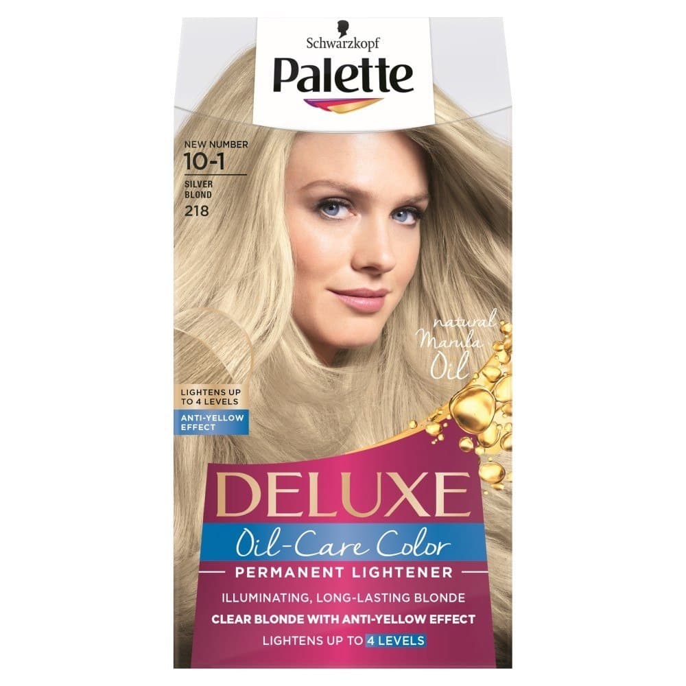 

Palette Deluxe Farba do włosów permanentna nr 218 Srebrzysty Blond 1op.