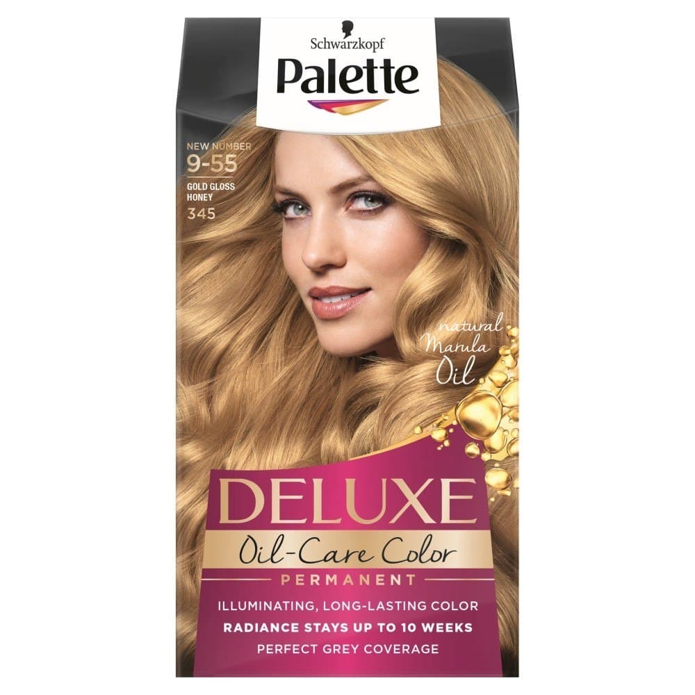 

Palette Deluxe Farba do włosów permanentna nr 345 Złoty Świetlisty Miodowy Blond 1op.