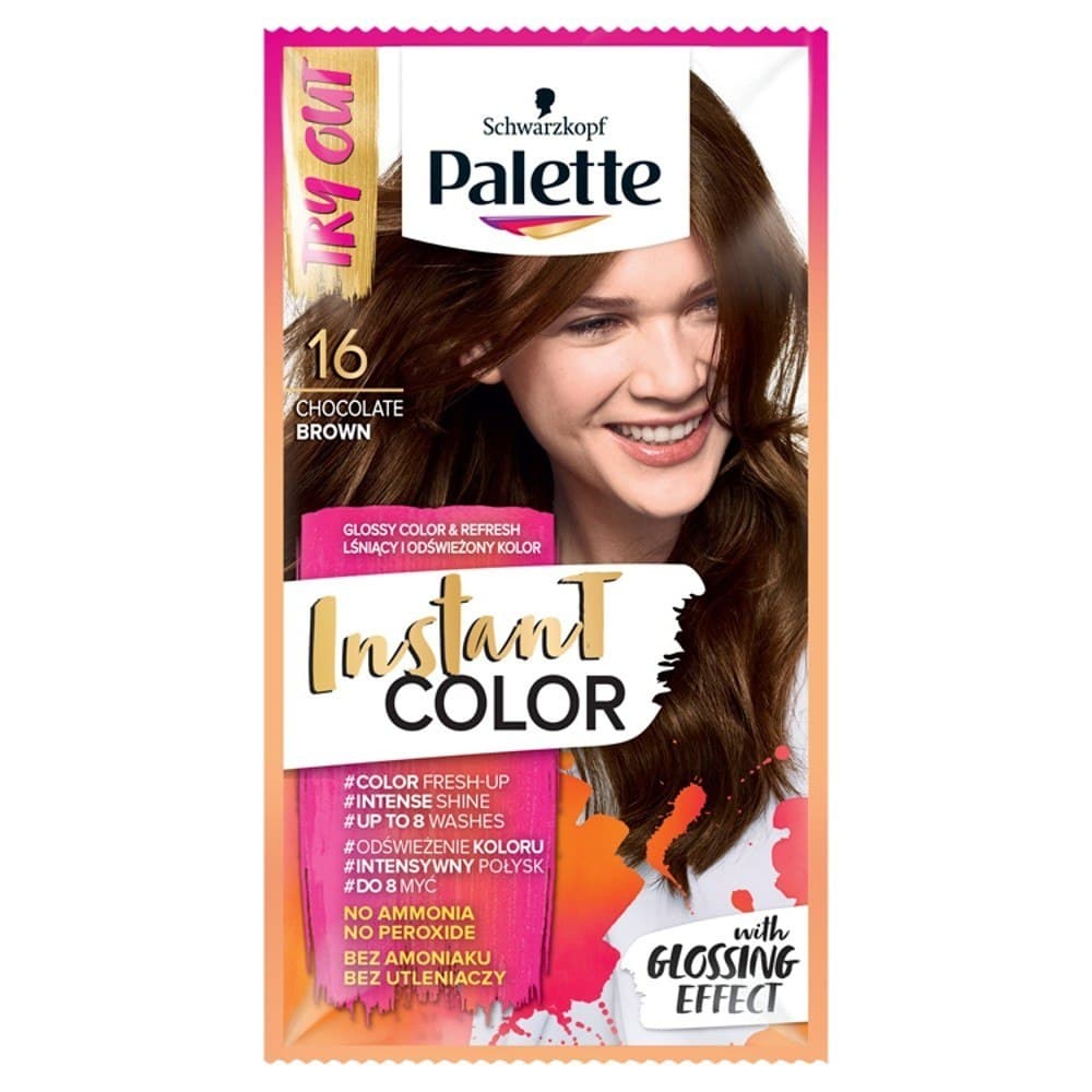 

Palette Instant Color Szamponetka koloryzująca Czekoladowy Brąz nr 16 1szt