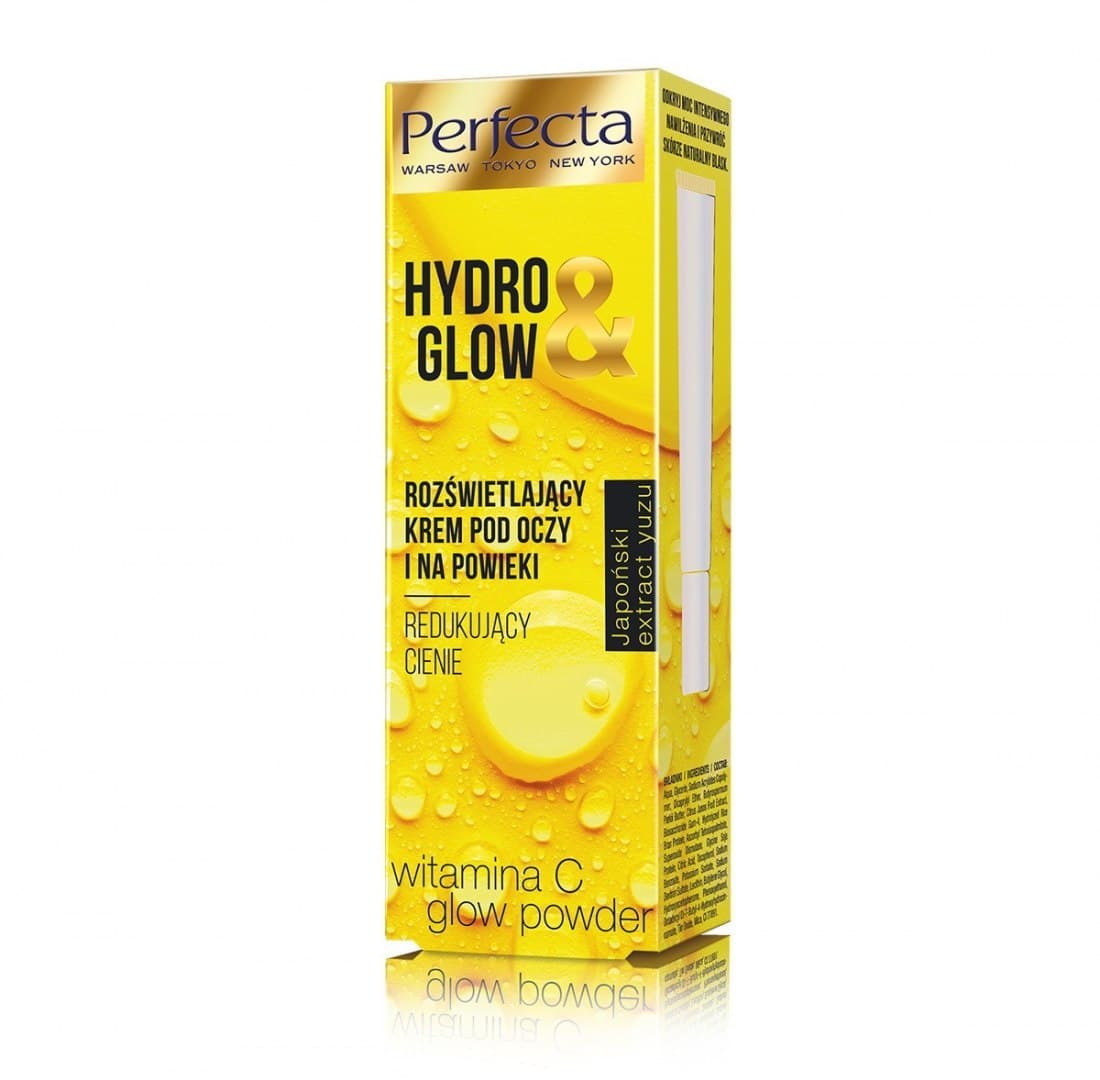 

Perfecta Hydro & Glow Rozświetlający Krem pod oczy i na powieki - redukujący cienie 15ml